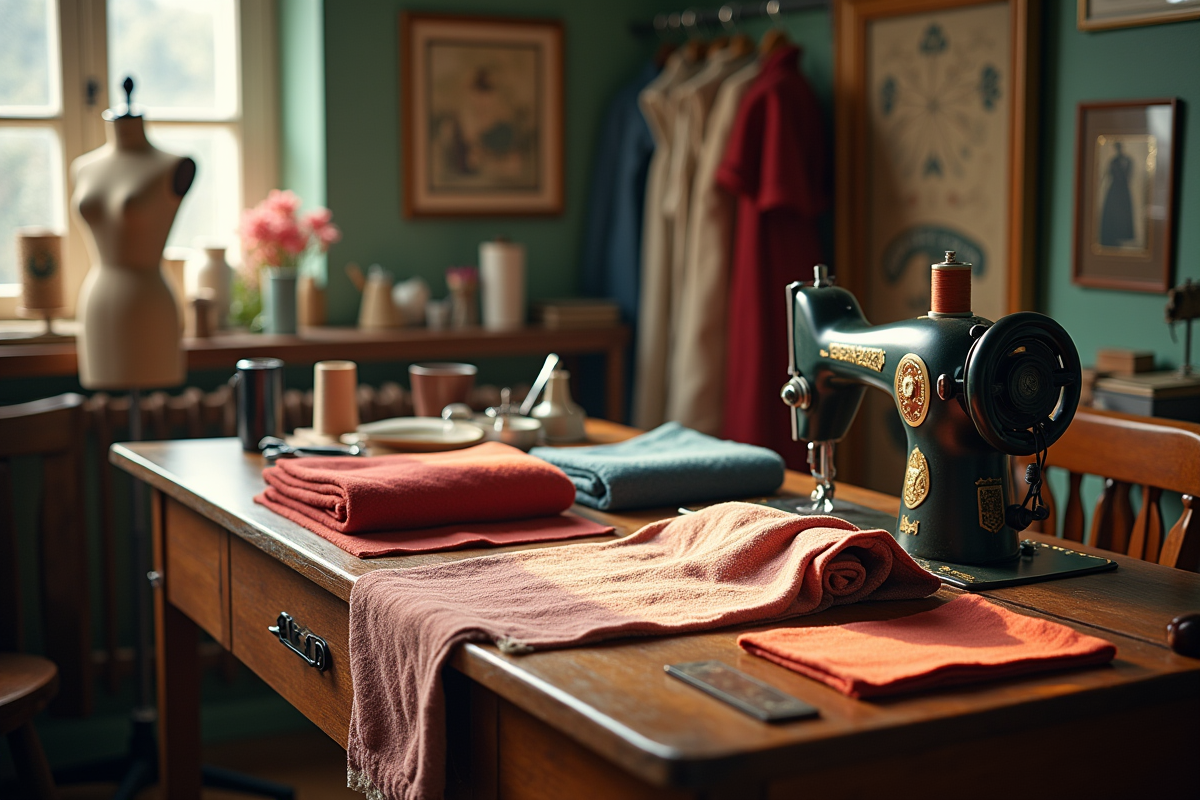 Textiles des années 1940 : les matériaux emblématiques de l’époque